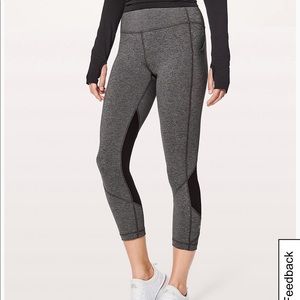 LULULEMON Pace rival crop pant SIZE 6